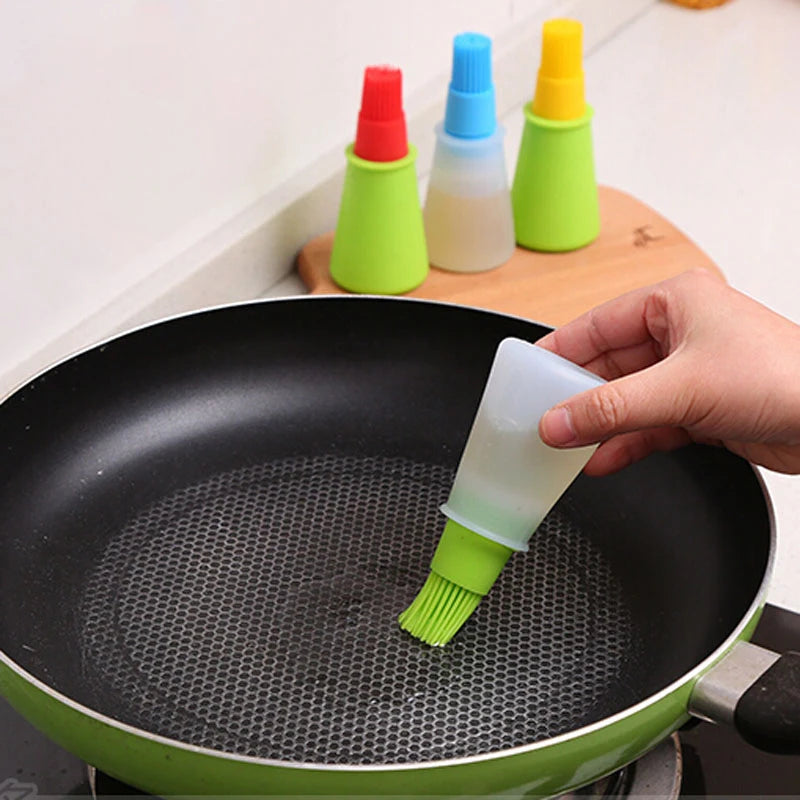 Silicone Oil Brush - BBQ & Cooking Basting Brush