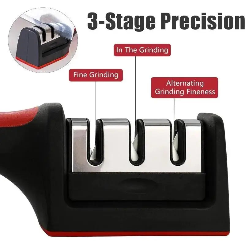 Knife Sharpener - Professional Kitchen Blade Sharpener