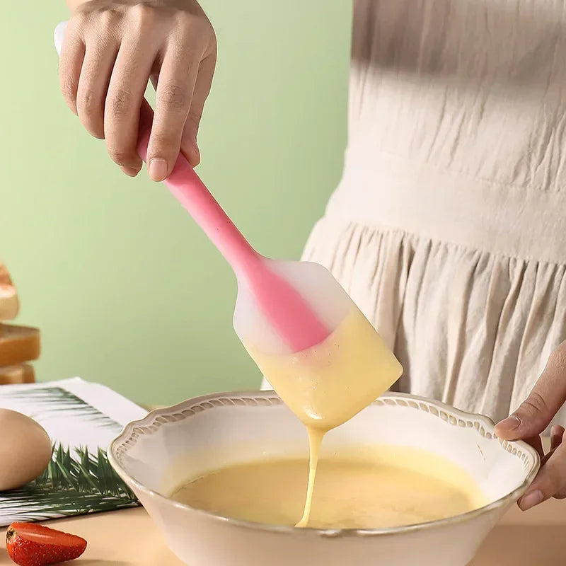 Silicone Spatula - Heat Resistant Baking & Cooking Tool