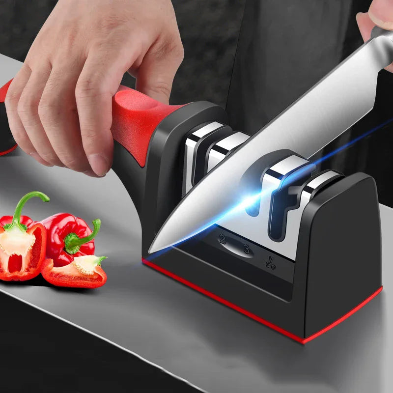 Knife Sharpener - Professional Kitchen Blade Sharpener